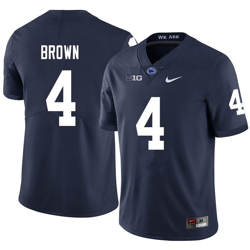 Men #4 Journey Brown Penn State Nittany Lions College Football Jerseys Sale-Navy - Click Image to Close